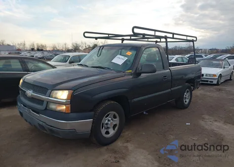 2004 Chevrolet Silverado 1500 Work Truck z USA, uszkodzony, nr VIN 1GCEC14X24Z327110